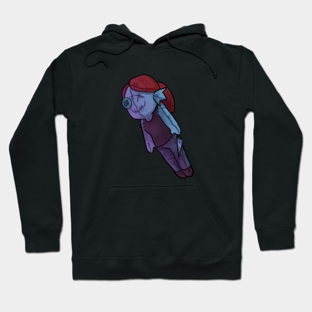 Undyne Plush Hoodie by WiliamGlowing